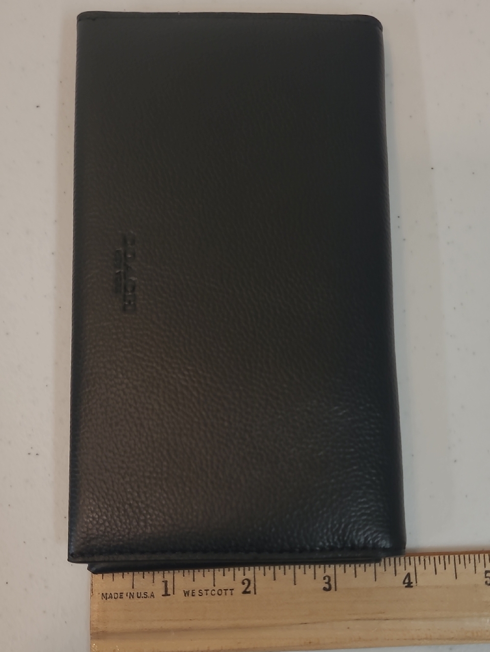 Coach Black Slim Essential Pebbled Leather Long Wallet - Picture 10 of 12